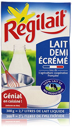 Régilait Lait demi écrémé en poudre 300 g soit 2,7 L de... - Bébé & Puériculture Amazon France à 3.29€