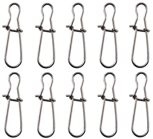 Spro Fast Lock Snap - 10 Einhänger, Größe/Tragkraft:Gr. 4... - Sports & Fitness en promo à 1.52€