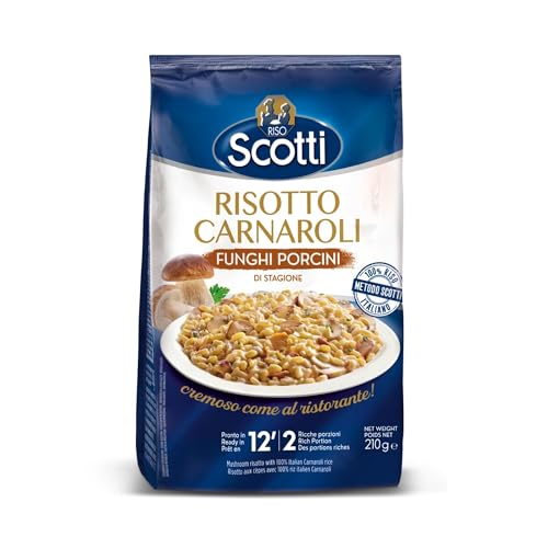 Riso Scotti - Risotto Porcino di Stagione - Riso Carnaroli... - Auto & Moto Amazon Italie à 1.39€