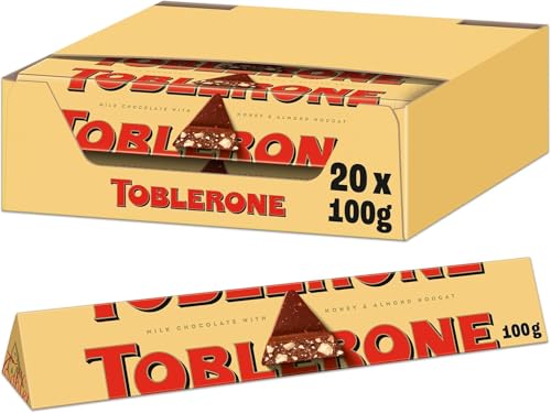 Toblerone Milk Chocolate Bar Multipack, Swiss Chocolate... - Épicerie Amazon Royaume-Uni à 11.65€