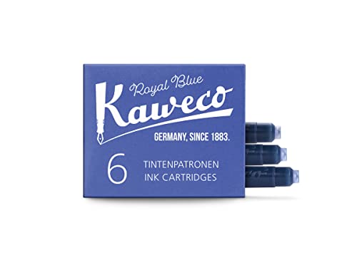 Kaweco Confezione da 6 cartucce di inchiostro blu royal - Auto & Moto Amazon Italie à 2.00€
