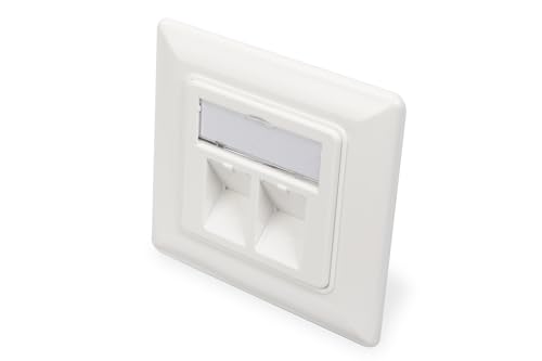 DIGITUS Anschlussdose Für Keystone-Modul - 2 Port - Auslass... - Deal Amazon à 2.79€