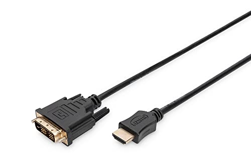DIGITUS Cable adaptador HDMI - Tipo-A a DVI-D (18+1) - Full... - High-Tech & Électronique Amazon Espagne à 4.09€