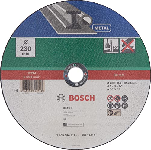 Bosch Accessories 2609256319 Disque à tronçonner à moyeu... - Bricolage & Outils en promo à 3.40€