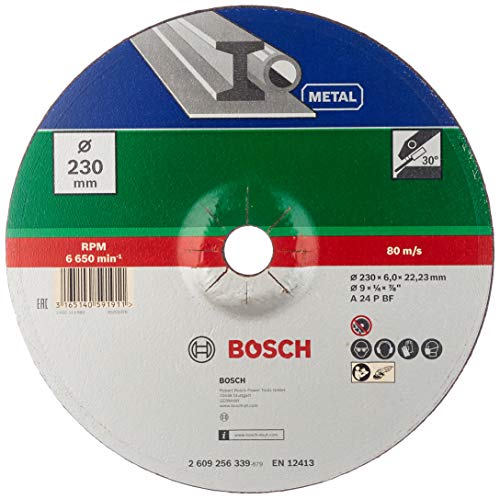 Bosch Accessories 2609256339 DIY Schruppscheibe Metall 230... - DIY & Tools Amazon Germany à 3.29€
