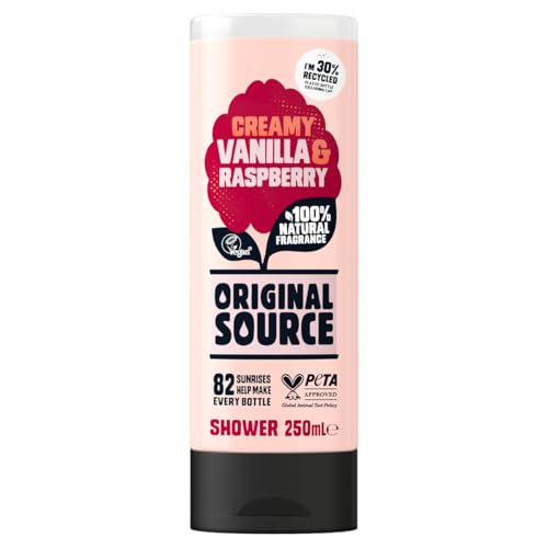 Original Source - Creamy Vanilla & Raspberry Shower Gel... - Beauté & Parfums Amazon Royaume-Uni à 0.82€
