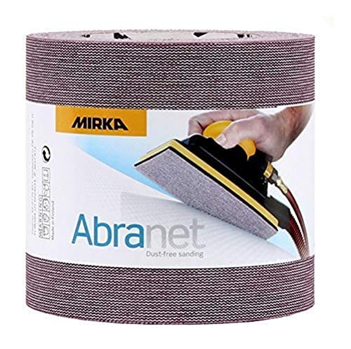 Mirka Abranet net abrasive roll 115 mm x 10 m with Hook &... - Maison & Cuisine Amazon Royaume-Uni à 70.37€
