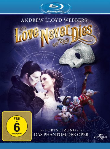 Love Never Dies [Blu-ray] - Musique & Instruments Amazon Allemagne à 8.94€