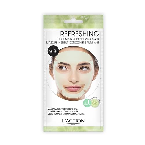 L'Action Paris Cucumber Purifying Spa Mask, Ideal for Tired... - Sports & Fitness Amazon Italie à 2.24€