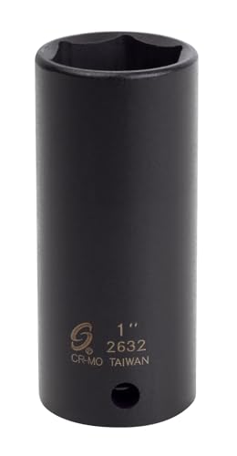 Sunex 2634 1/2-Inch Drive 1-1/16-Inch Extra Thin Wall Deep... - Maison & Cuisine en promo à 3.65€