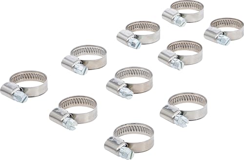 BGS 8095-16x25 | Hose Clamps | Stainless | 16 x 25 mm | 10... - Amazon Royaume-Uni à 3.59€