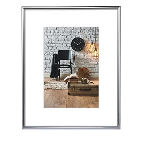 Hama sevilla picture frame, Silver/Matt, 29.7 x 42 Cm - Amazon Royaume-Uni à 5.99€