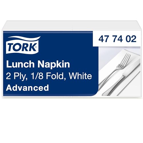 Tork 477402 Mittagsserviette, 33X33 cm, 2-lagig... - Amazon Germany à 7.99€