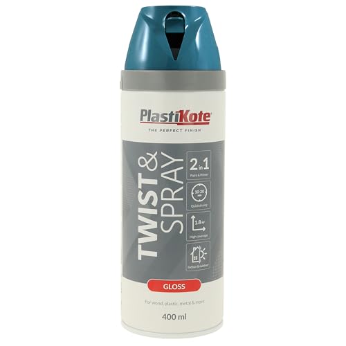 Plasti-kote 21118 400ml Premium Spray Paint Gloss... - Home & Kitchen Amazon UK à 6.24€