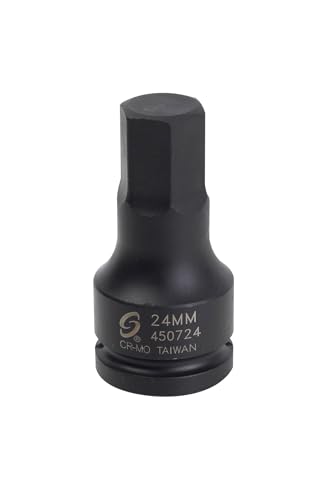 SUNEX 450724 3/10,2 cm Drive réaliser hexagonales Douille à... en promo à 18,19€ (-51%) sur Amazon FR