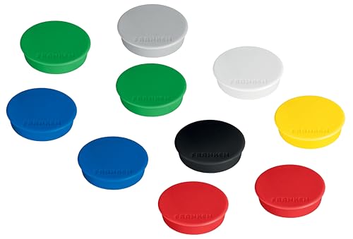 Franken HM38 99 Lot de 10 aimants Ronds de qualité... - Maison & Cuisine Amazon France à 5.08€