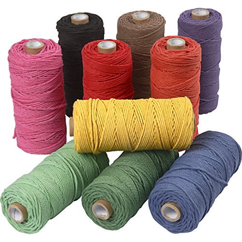 Baumwollschnur L: 120m Stärke 2m kräftige Farben Dicke... - Maison & Cuisine Amazon Allemagne à 32.08€