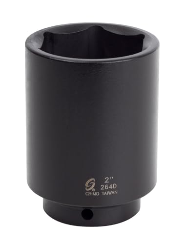 Sunex 264d 1/2-Inch Drive 2-Inch Deep Impact Socket - Home & Kitchen Amazon UK à 25.15€
