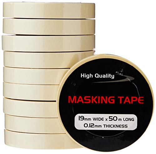 Pearl PMT01 19mm x 50m Masking Tape (Pack of 10) - Maison & Cuisine en promo à 11.23€