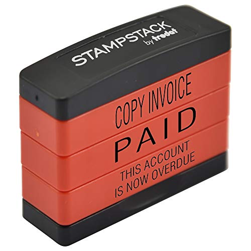 Trodat 3-in-1 Business Stamp Stack with texts COPY INVOICE... - Amazon Royaume-Uni à 8.80€