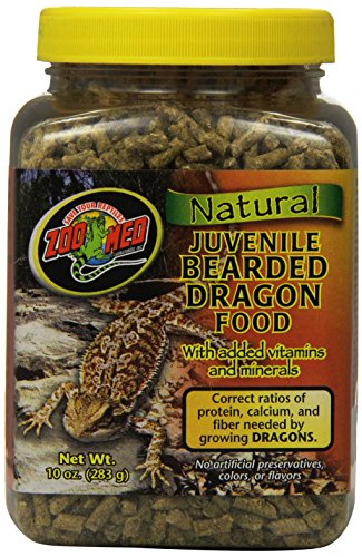 Zoo Med Natural Juvenile Bearded Dragon Food 283 g - Pellet... - Amazon Italie à 11.50€