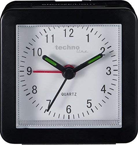 techno line Geneva Réveil de Quartz Noir SC en promo à 9,79€ (-51%) sur Amazon FR