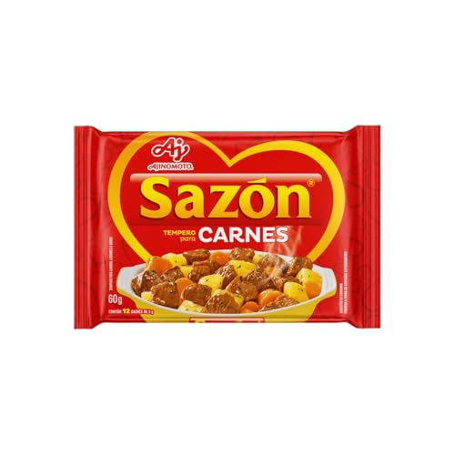 Seasoning for Meats - Ajinomoto Sazon 60g - Épicerie Amazon Royaume-Uni à 1.86€