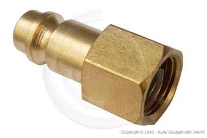 Druckluftanschluss Druckluftanschlüsse Druckluftnippel G1/4" - Bricolage & Outils Amazon Allemagne à 1.43€