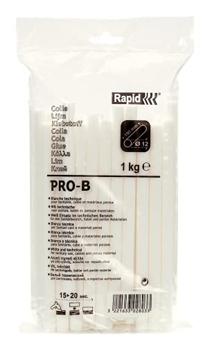 Rapid Pro-B White Hot Glue Sticks, Diameter: 12 mm, Length:... - Maison & Cuisine Amazon Royaume-Uni à 16.80€