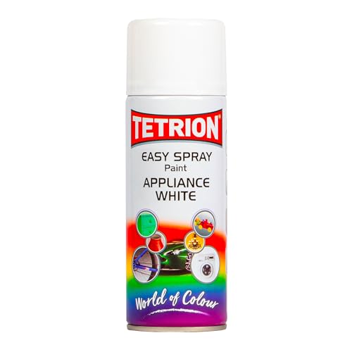 Tetrion All-Purpose White Spray Paint for Wood, Metal... - High-Tech & Électronique en promo à 6.32€