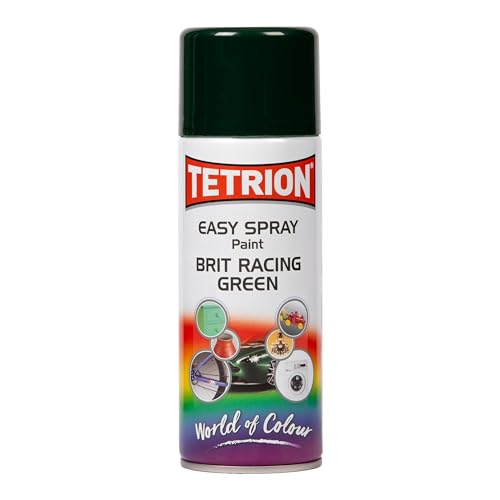 Tetrion British Racing Green Spray Paint 400ml Quick-Drying... - Home & Kitchen Amazon UK à 7.16€