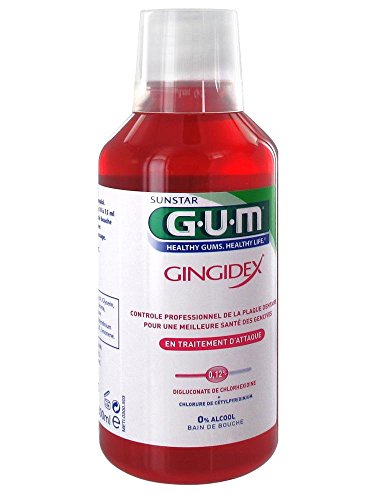 Gum Gingidex Mouthwash 300ml - Santé & Bien-être Amazon Allemagne à 2.60€
