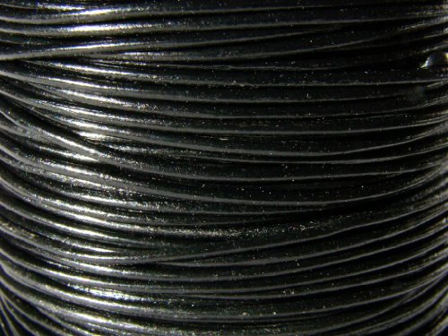 Leather Strap Leather Cord Leather Strip 5 m Round 1.0 mm... - Loisirs Créatifs en promo à 3.25€