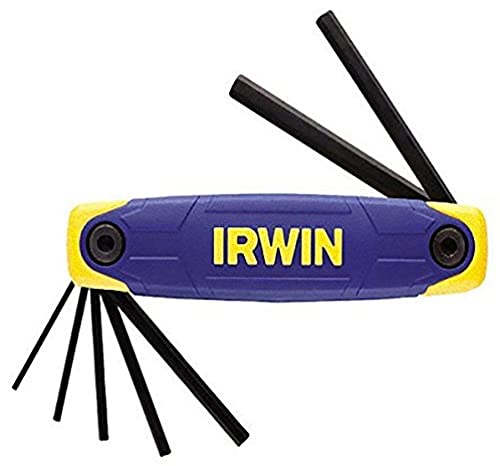 Irwin T10765 Folding Hex Key Set, 2.0mm-8.0mm, 7 Pieces - Maison & Cuisine Amazon Royaume-Uni à 9.71€