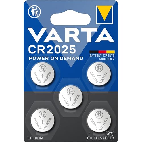 VARTA Batteries Electronics CR2025 Lithium button cell 3V... - Sports & Fitness en promo à 6.07€