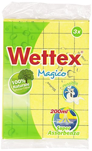 Wettex – Chiffon Multi-usages, Absorption Super – 3 pièces en promo à 2,70€ (-62%) sur Amazon FR