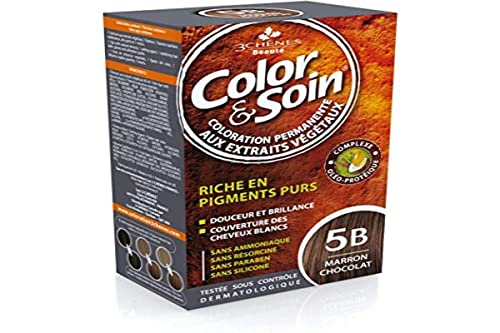 Les 3 Chênes Color & Soin Coloration Permanente - Marron... - Beauté & Parfums en promo à 6.79€