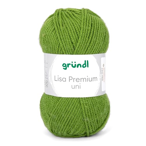 Gründl 760-33 Fil, Acrylic, Peut Vert, 3,5-4,5 mm - Loisirs Créatifs Amazon France à 1.80€