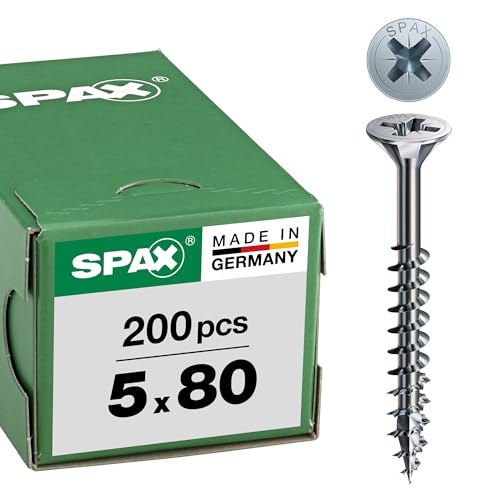 SPAX WIROX A3J, 0291010500805 All-Purpose Screws, 5.0 x 80... - DIY & Tools Amazon UK à 14.28€