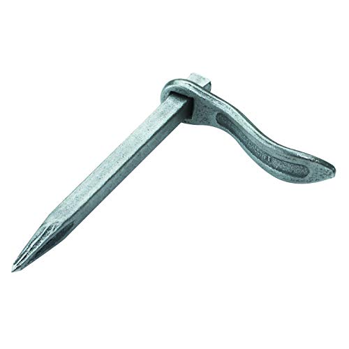 Toolland Chevillette de maçon, 2 pièces, noir, 200 mm - Bricolage & Outils Amazon France à 7.87€