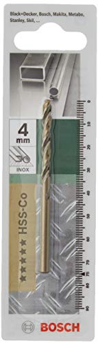 Bosch 2609255068 Punta Metallo, HSS-CO, 4X43X75, 135° - Bricolage & Outils Amazon Italie à 1.59€
