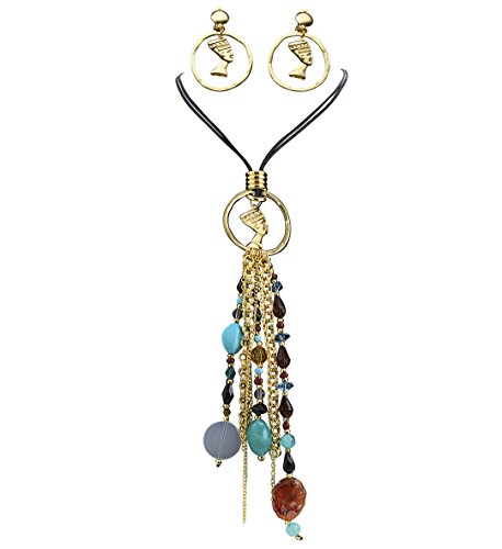 Ensemble Collier et Boucles d'oreilles Cléopâtre - Jouets & Jeux Amazon France à 9.84€