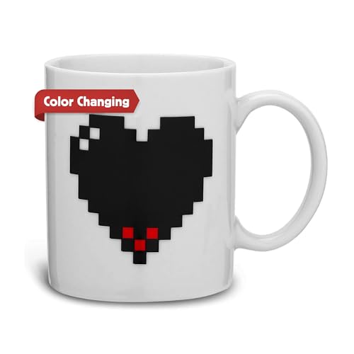 Kikkerland KKCU44 Mug Thermographique Coeur Pixel - High-Tech & Électronique Amazon France à 7.20€