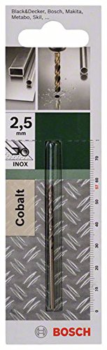 Bosch Punta per Metallo HSS-CO 135° 2.5 x 30 x 57 - Bricolage & Outils Amazon Italie à 1.36€