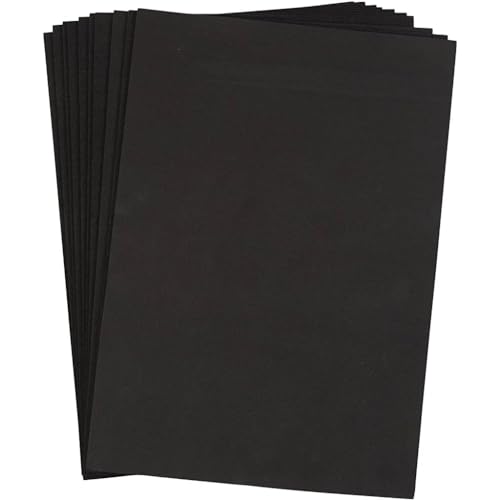 A4 Black Card Paper – 10 Sheets 210x297mm – Thick 220gsm... - Home & Kitchen Amazon UK à 2.09€