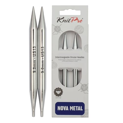 KnitPro - Nova Metal (9,00 mm) Punte a Maglia... - Amazon Italy à 9.95€