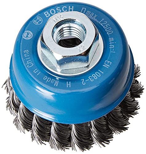 Bosch 1x Brosse boisseau PRO Steel Longlife, fils torsadés... - Bricolage & Outils en promo à 15.04€