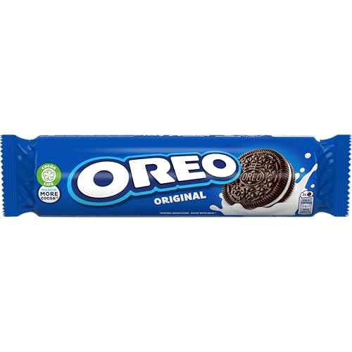 Oreo Biscuits Cacaotés Fourrés à la Vanille, 154g en promo à 1,55€ (-87%) sur Amazon FR
