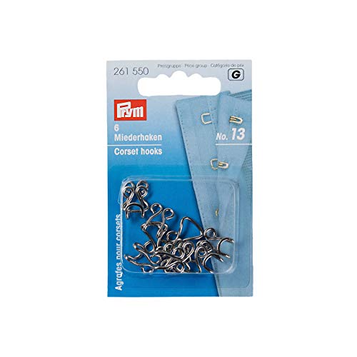 Prym Pym Black No.13 Crochets et Yeux pour Les Corsets - 1... - Amazon France à 3.40€