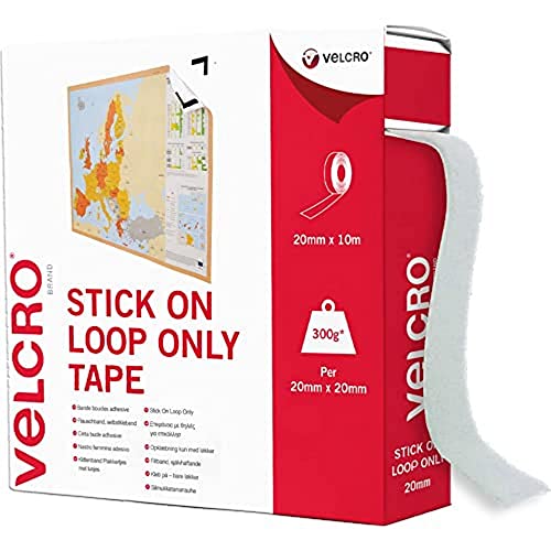 VELCRO, Brand, Stick On Loop Only Tape, Cut-to-Length... - Maison & Cuisine en promo à 14.11€